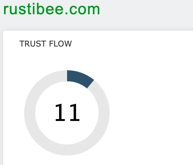 rustibee.com トラストフロー